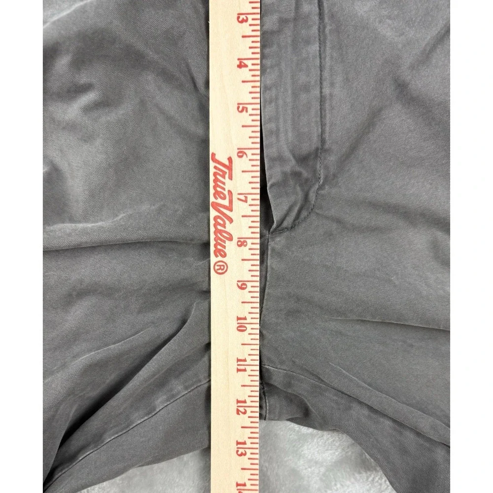 Banana Republic Gavin Chino Pants Men's 34x34 Gray Straight Leg Cotton